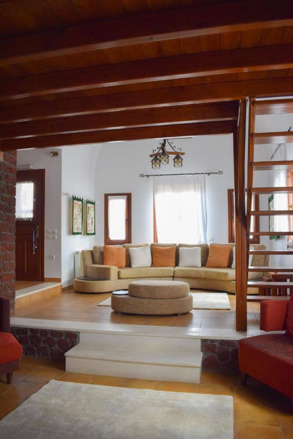 Sunshine House For 9, Cozy Set Up,Verandas, Sea View. Karterados (Santorini) Exterior foto
