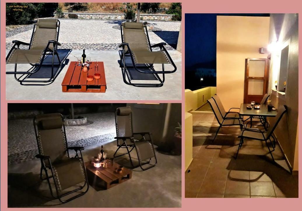 Sunshine House For 9, Cozy Set Up,Verandas, Sea View. Karterados (Santorini) Exterior foto